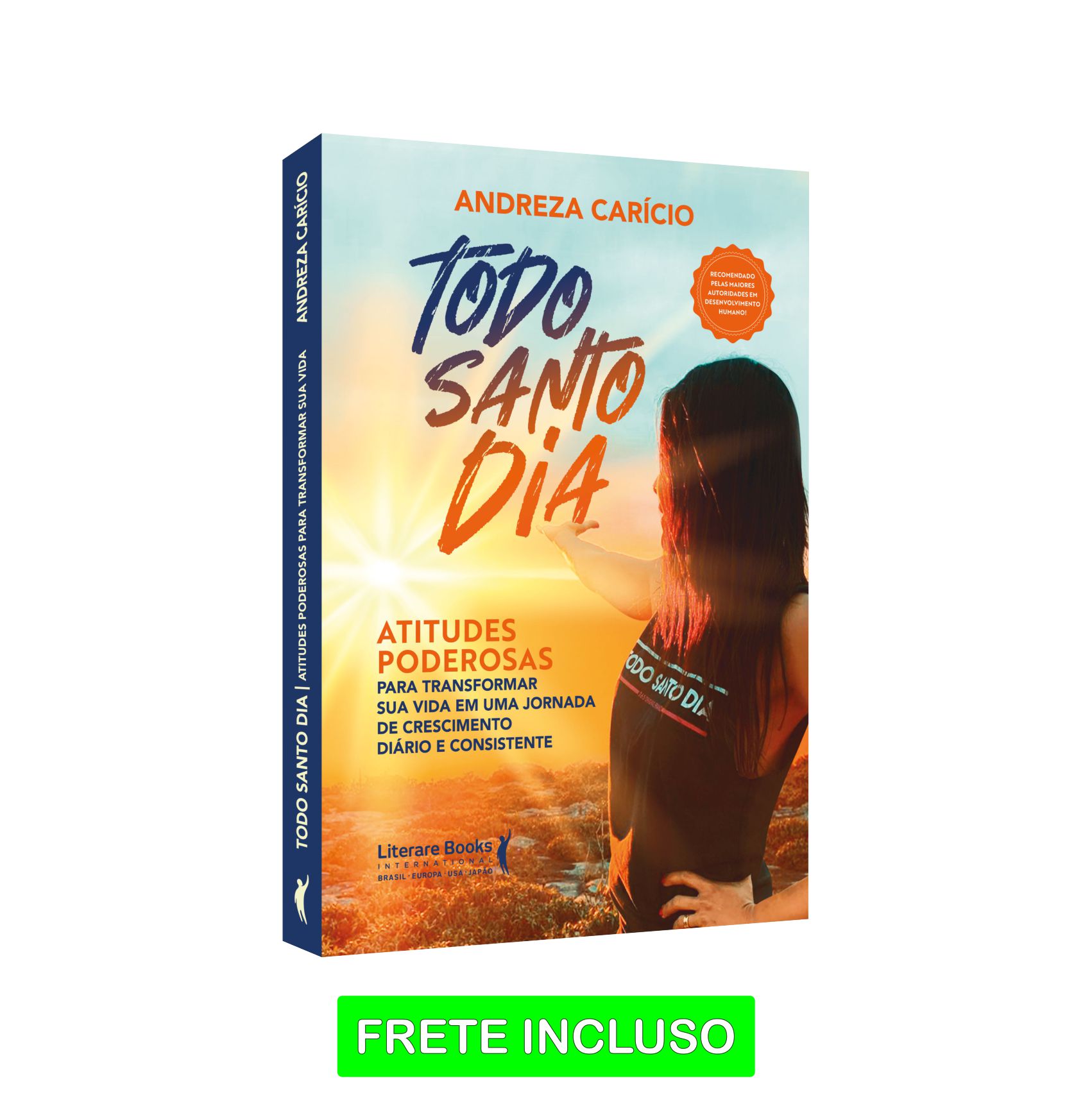 LIVRO BEST SELLER TODO SANTO DIA - ANDREZA CARÍCIO  - VALOR FIXO COM ENVIO JÁ INCLUSO